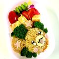 ☆ゆちもえ☆'s cooksnap of when they made 魔法使いプリキュア★モフルン♪キャラ弁.