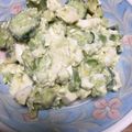 美味しい大好き's cooksnap of when they made お豆腐とアボカド、ワサマヨポンサラダ.
