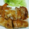 ミサシオハヤ♪'s cooksnap of when they made シンプルな味☆鶏の照り焼きのおろしのっけ.