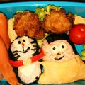 クック3GHPAD☆'s cooksnap of when they made 簡単&可愛い☆ドラえもん弁当☆キャラ弁.