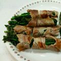kiyomarsan's cooksnap of when they made どうし菜の肉巻き.