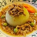 えるるんまま's cooksnap of when they made まるごと玉ねぎ×甘ーいひき肉あんかけ.