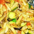 ○ちょび○'s cooksnap of when they made ナスとキュウリの焼き肉のたれ炒め.