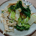 クック8Q5L38☆'s cooksnap of when they made 白菜と三つ葉のおひたし風♡.