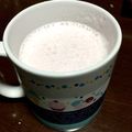 Sa〜ちゃん's cooksnap of when they made ♥いちごみるくスムージー♥.