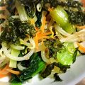 まーくんママ♫'s cooksnap of when they made 栄養たっぷり！小松菜のナムル☆.