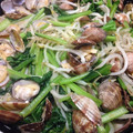 クックPX0BNC☆'s cooksnap of when they made 小松菜とあさりのガーリックバター炒め.