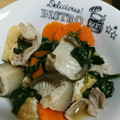 ゆいったろ's cooksnap of when they made ほうれん草と油揚げの煮物.