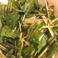 ♪りぼん♪'s cooksnap of when they made 水菜の和風サラダ.