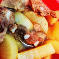 クック1AT3VJ☆'s cooksnap of when they made ダシいらず！スペアリブと大根の煮物.