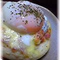 ♪天助♪'s cooksnap of when they made 卵がとろり♪カルボナーラ風マフィン.