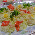 ゆけり３兄弟's cooksnap of when they made 夏＊ちょっと可愛くお洒落そうめん.