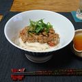 ダイナマイト漆黒's cooksnap of when they made さっぱり！梅納豆そうめん.