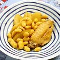 Haru Haru's cooksnap of when they made 鳥手羽と大豆・大根煮込み.