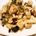 Asano000's cooksnap of when they made 鶏胸肉と小松菜としめじのシンプル塩炒め.