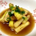 ＊＊天然水＊＊'s cooksnap of when they made ⭐️白アスパラガスの焼き浸し.