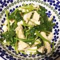 ♡たぁくんママ♡'s cooksnap of when they made 簡単!!三つ葉と鶏胸肉さっぱり和え.