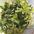 mikurasu's cooksnap of when they made 小松菜としらすのしっとりふりかけ☆.