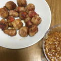 ☆えりんこ☆★'s cooksnap of when they made ミニトマトの豚串♡絶品おろしソース.