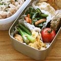 ガメコ's cooksnap of when they made 菜の花とソーセージのマスタード醤油炒め.