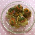 ☆Rokko☆'s cooksnap of when they made ♡豚とえびのはさみ焼き♡.