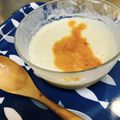 黒ねこ散歩's cooksnap of when they made ♡バナナミルクプリン♡.
