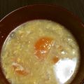 クックLDD36K☆'s cooksnap of when they made ベーコンと玉ねぎ・人参のかきたま汁.