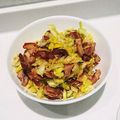 yoppyuma's cooksnap of when they made キャベツとカリカリ豚バラのサラダ♪.