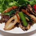 ooゆなoo's cooksnap of when they made 小松菜のおかか炒め.