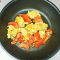 73みゆ's cooksnap of when they made ザーサイで味付け！トマトと卵の炒め物☆.