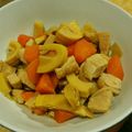 yoppy0908's cooksnap of when they made たけのこ❤️にんじん❤️鶏肉の煮物.