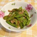 オレンジリング's cooksnap of when they made 簡単！お弁当♪スナップエンドウのツナ和え.