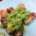 ぺぎママ's cooksnap of when they made 絶品✨長ネギの豚肉巻き〜ネギソースがけ〜.