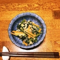 てっちゃんのお嫁さん's cooksnap of when they made ツナ缶の油捨てないで！小松菜と人参炒め♪.