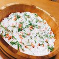 みーこ♪'s cooksnap of when they made 酢飯de鮭と大葉の混ぜごはん.