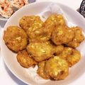ぱりえってぃ's cooksnap of when they made ヘルシー！もちもち♡お豆腐ツナナゲット.