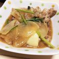 ＊ripi＊'s cooksnap of when they made かぶと豚コマの炒めもの.