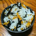 稲沢ゆり's cooksnap of when they made ひじきの混ぜ御飯.