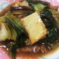 くらちー's cooksnap of when they made 厚揚げとチンゲン菜のオイスター煮.