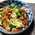 津和野's cooksnap of when they made ちくわの回鍋肉風.
