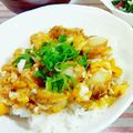 SP♪'s cooksnap of when they made ベビーホタテ丼。.