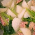 クックL6T92T☆'s cooksnap of when they made カブとベーコンのあっさりスープ.