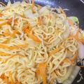 しましまもっぷ's cooksnap of when they made 大人気！野菜たっぷり塩焼きそば.