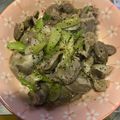 ゆうこりんp's cooksnap of when they made 簡単＆ヘルシー！砂肝DEネギ塩焼き♪.