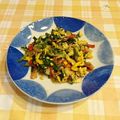 オレンジリング's cooksnap of when they made かにかま入り☆ニラの卵とじ.