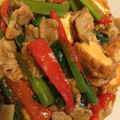aya_sas's cooksnap of when they made 厚揚げと小松菜のオイスターソース炒め.