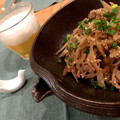 tomo8686's cooksnap of when they made 牛蒡と白滝と挽き肉のしぐれ煮.