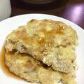 re71912's cooksnap of when they made 大量！手間無し！スクエア豆腐ハンバーグ♪.