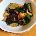 ﾐｰﾄﾊﾟｲママ's cooksnap of when they made 簡単・茄子とピーマンのオイマヨ炒め.