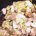 クックHRXIWV☆'s cooksnap of when they made 鶏肉とキャベツのバター醤油炒め.